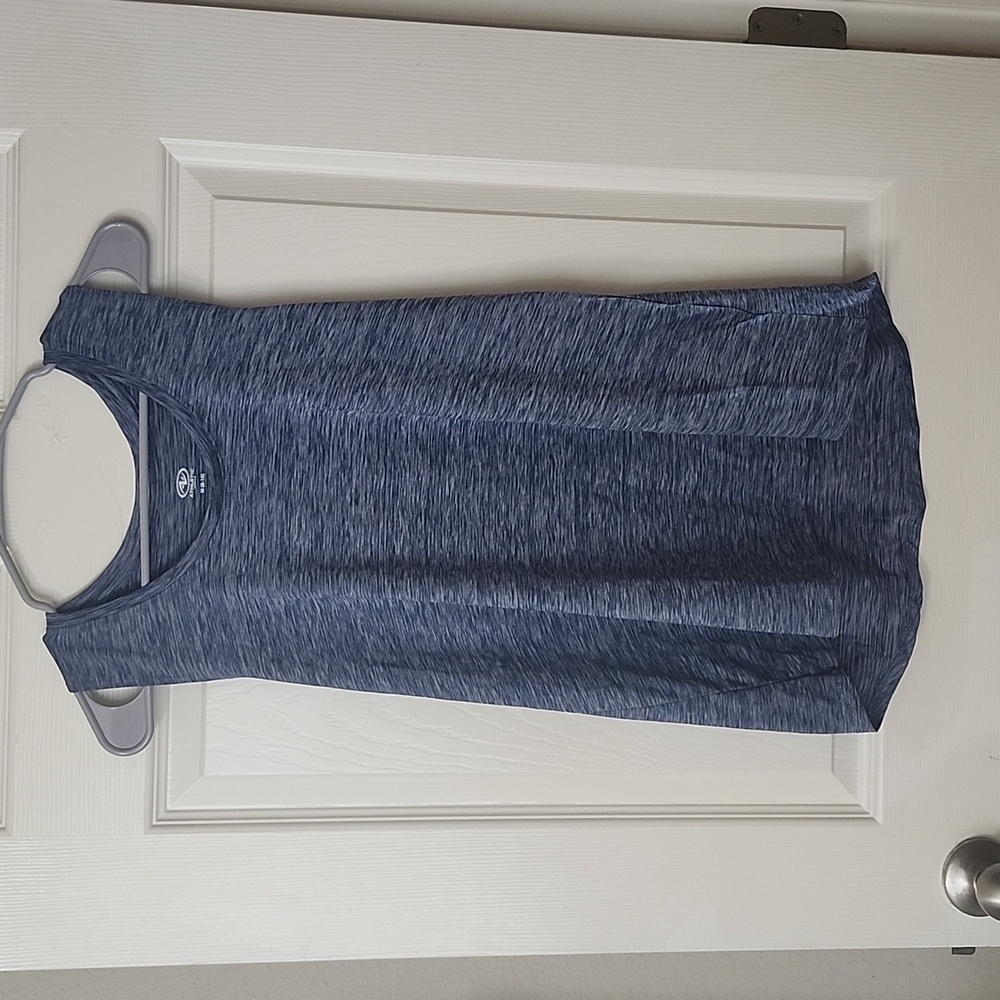 Blue athletic tank top, medium from ATHLETIC WORKS